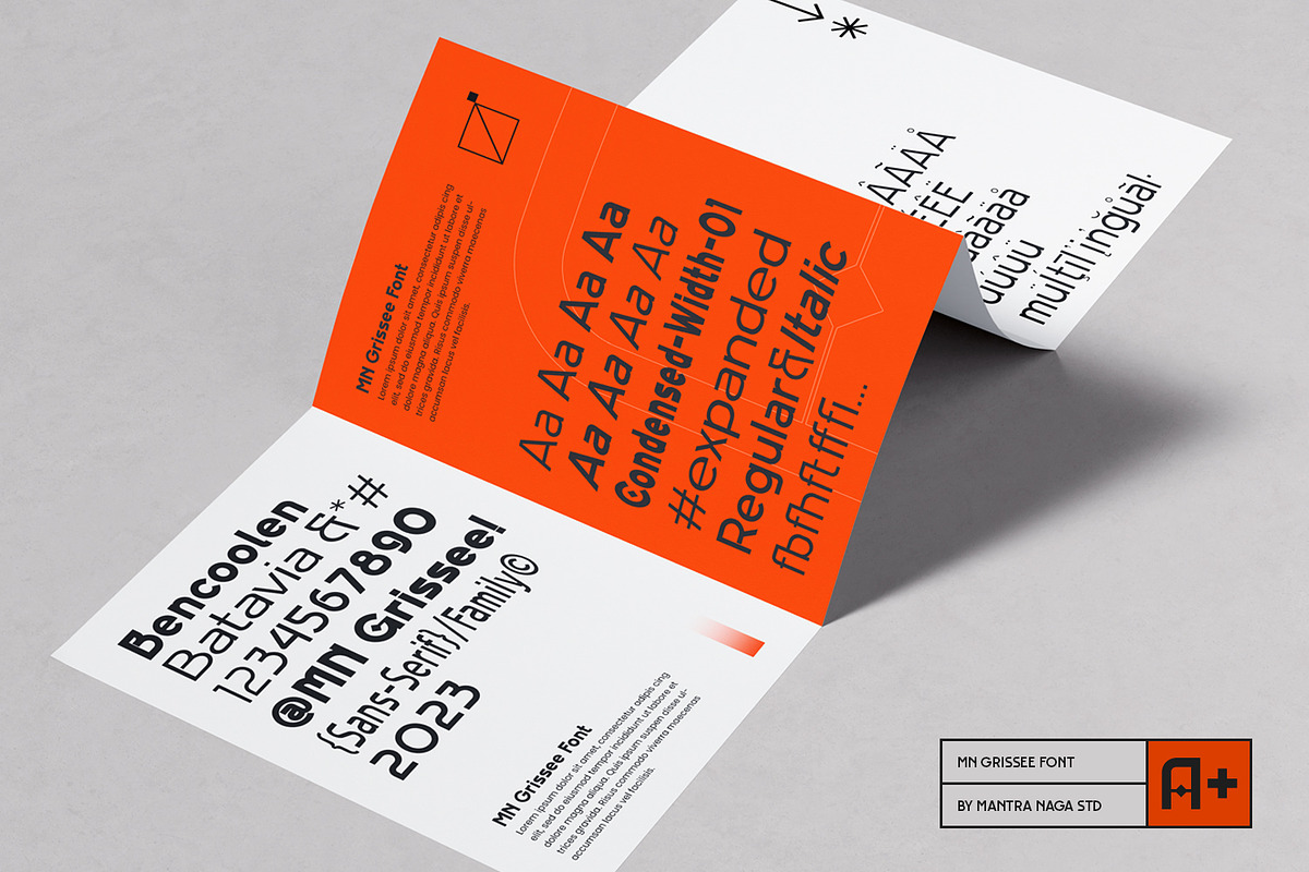 MN Grissee - Sans Serif Font Family, a Sans Serif Font by Mantra Naga (Photo 6 of 16)