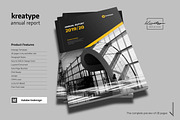 Kreatype Annual Report, a Brochure Template by Kreatype Studio (Thumbnail 2 of 16)