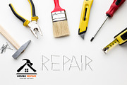 Custom Handyman Logo Template, a Branding & Logo Template by YUDesignStore (Thumbnail 5 of 7)