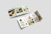 A5 Trifold Brochure Mockup, an Advertising Mockup by Pikachudesign (Thumbnail 5 of 5)