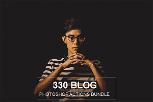 Blog Photoshop Actions Bundle, an Action Add-On by ARTNEST