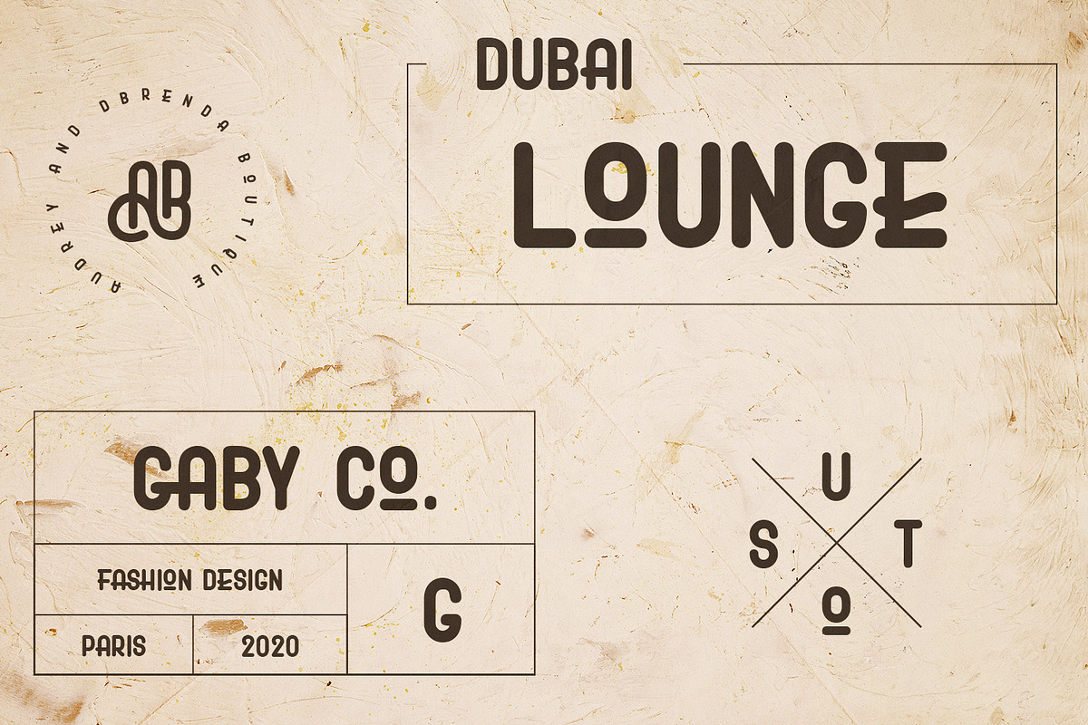 Claudio - Bouncy Display Font preview 3