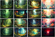 Forest Wallpaper, a Wallpaper Graphic by Forhadx5 (Thumbnail 7 of 12)