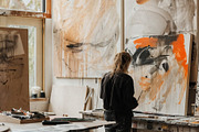 85 Artists in studio, an Arts & Entertainment Photo by Handmadefont (Thumbnail 84 of 88)