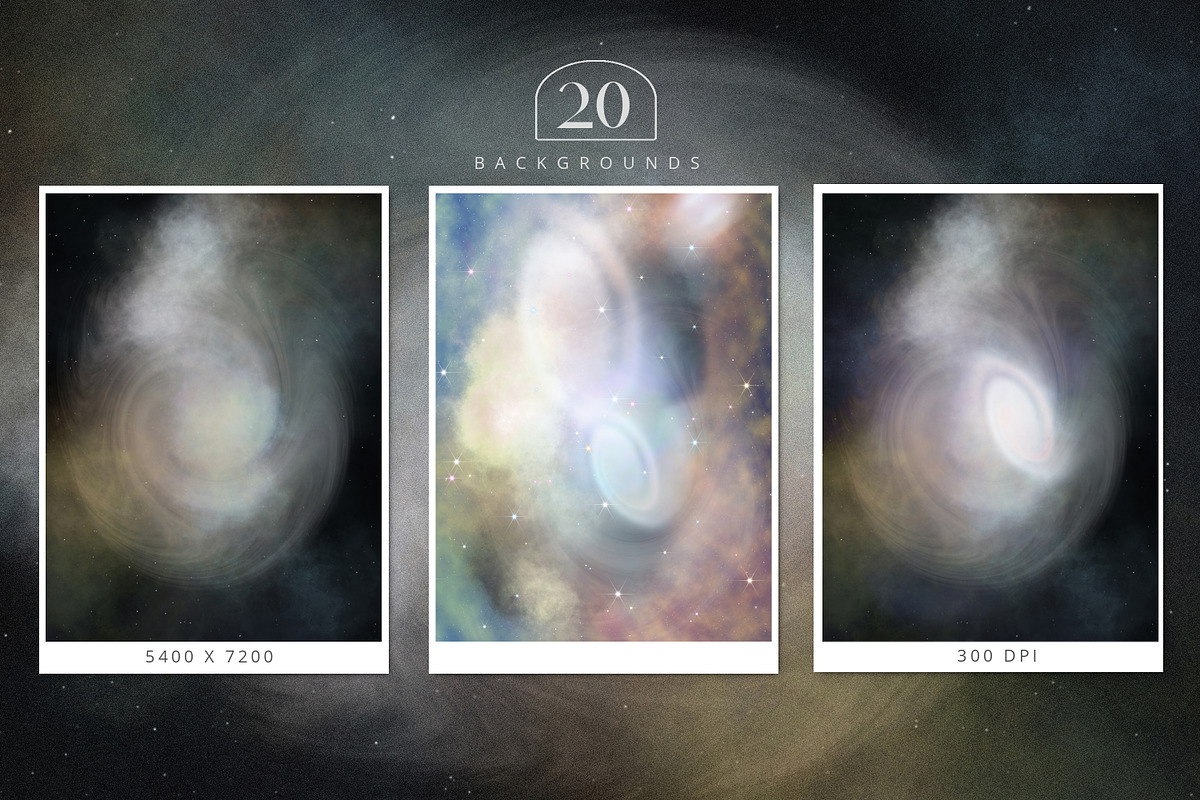 Universe Creator Backgrounds Shapes, a Texture Graphic by Cat In Colour (Photo 9 of 17)