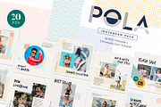 Instagram Pack - POLA, a Social Media Template by muhisya (Thumbnail 1 of 10)
