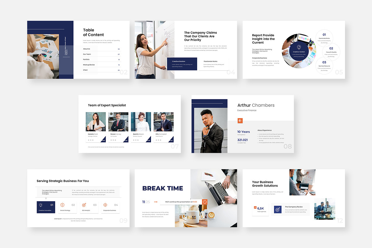 Stratia- Business Strategy Slides, a Presentation Template by Premast (Photo 2 of 3)
