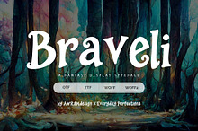 Braveli | Fantasy Display Font