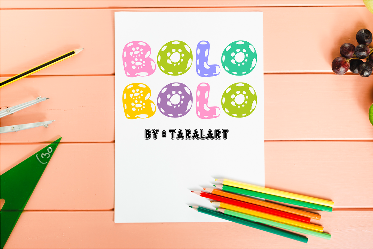 Jelly Kins - Playful Cartoon Font, a Sans Serif Font by KiddoGlyphs Studio (Photo 3 of 4)