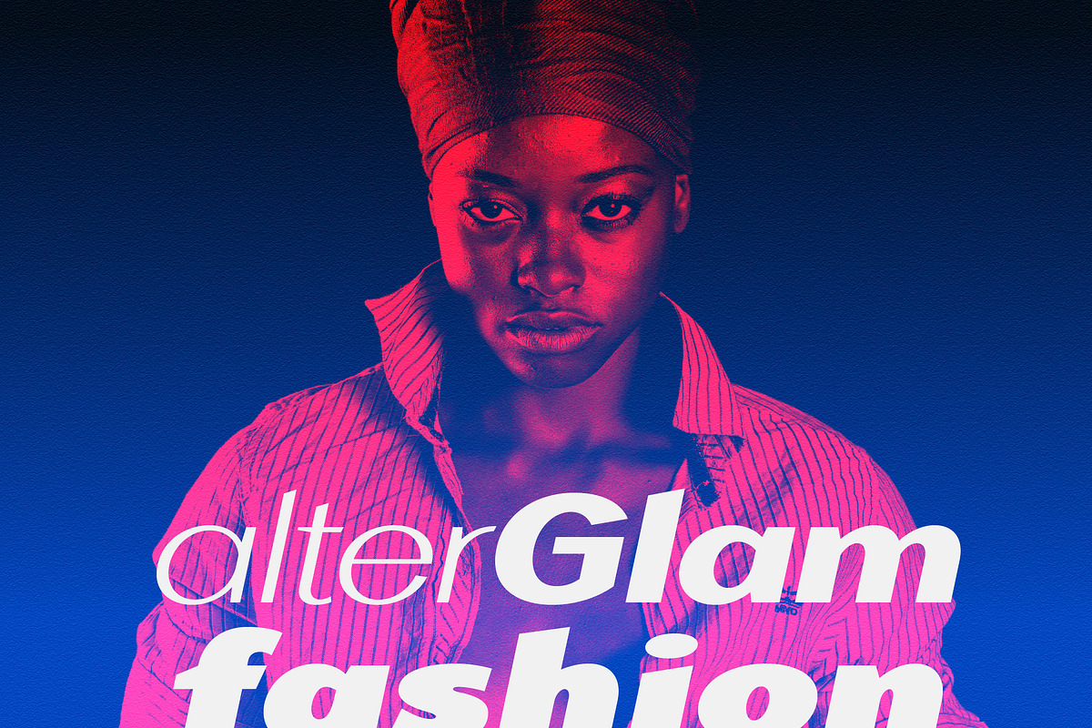 AlterGlam Elegant Extended Font preview 4
