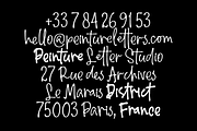 Peinture - Handwritten Script Font, a Script Font by Typeparties (Thumbnail 4 of 9)