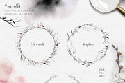 Mavra. Watercolor graphic set, a Decorative Illustration by Bibela (Thumbnail 4 of 14)