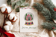 Christmas Circus Cliparts & Frames, an Object Graphic by Essentially Nomadic (Thumbnail 8 of 9)