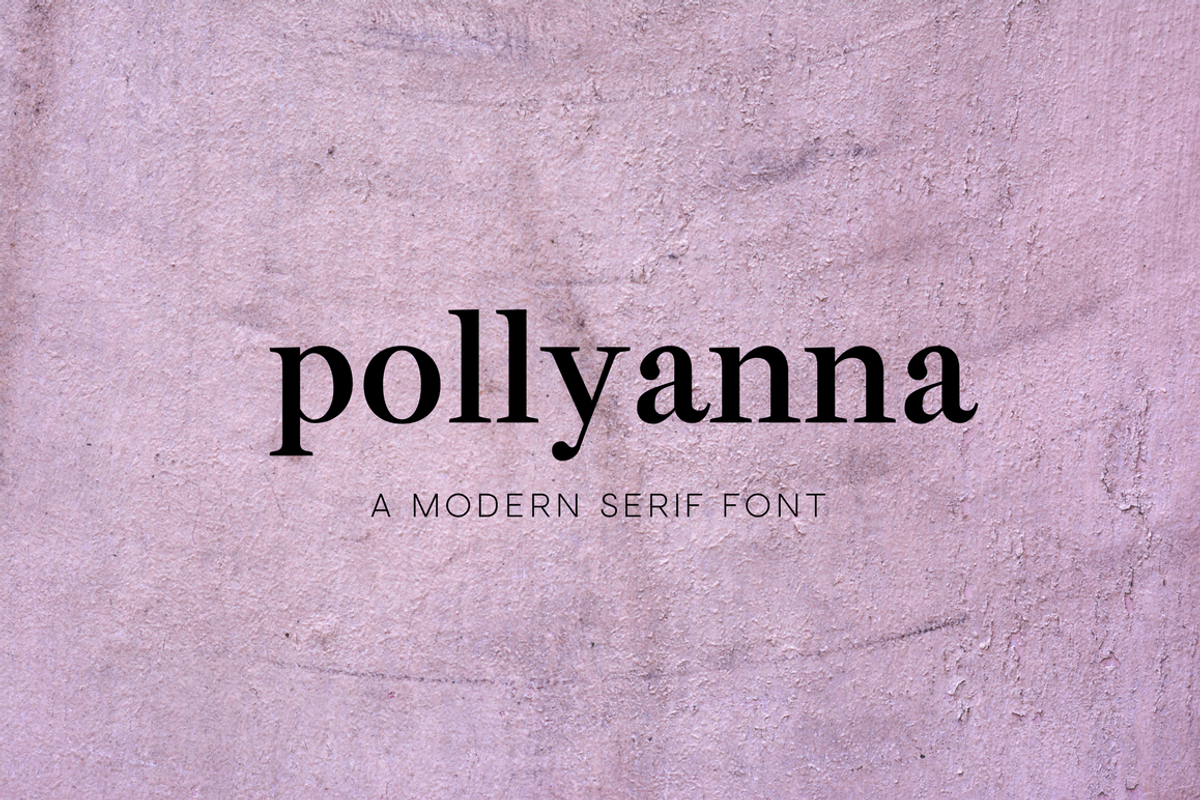Pollyanna - Modern Serif Font