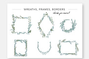 Eucalyptus Wreaths & Frames, an Illustration by Wooly Pronto (Thumbnail 2 of 4)