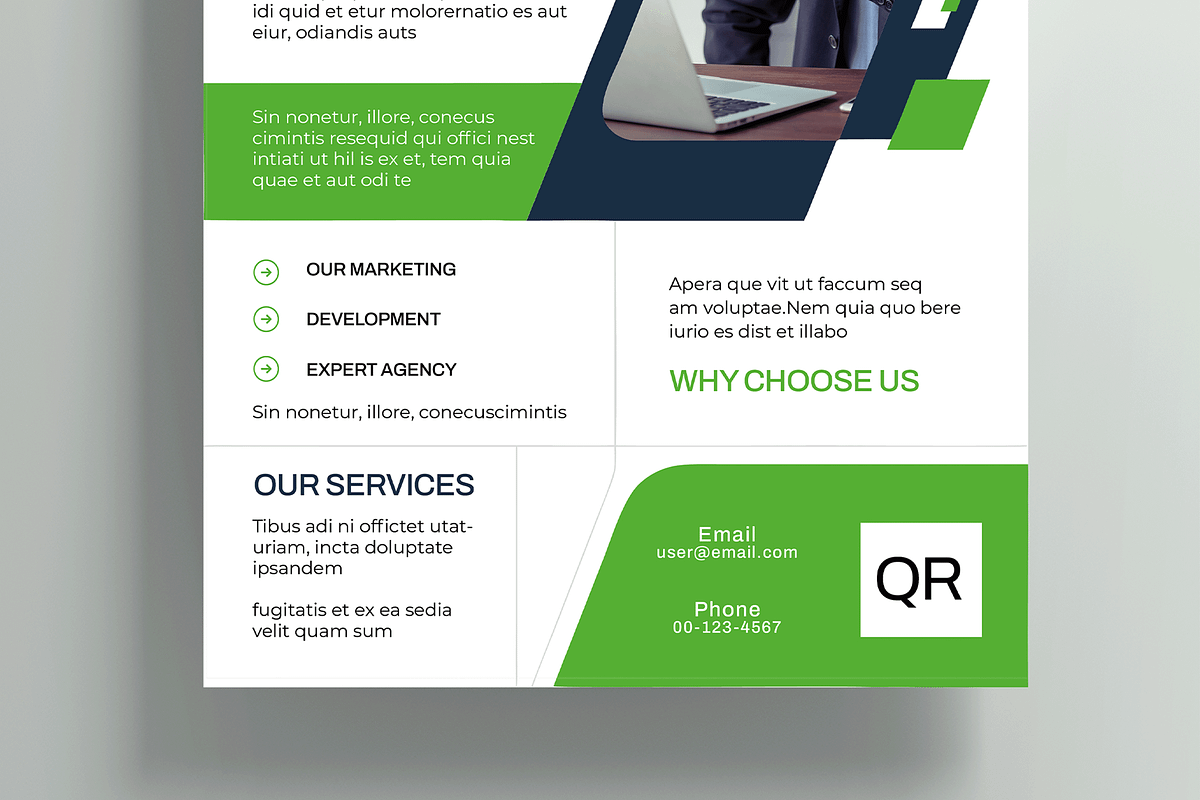 Digital Marketing Agency Flyer, a Flyer Template by MightyDesign (Photo 3 of 6)