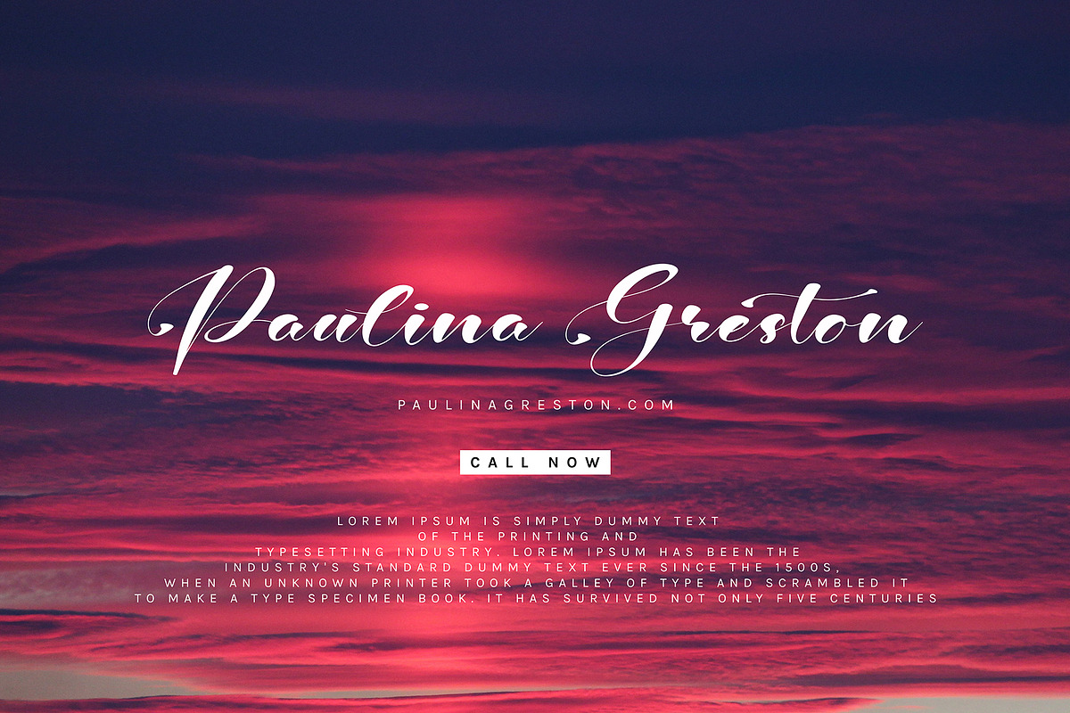 Jonatan Gilberta, a Script Font by pineungtype (Photo 9 of 11)