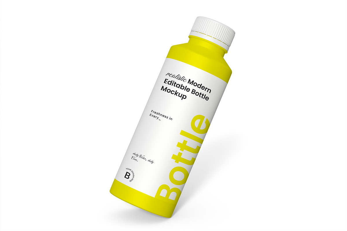 Bottle Mockup Template, a Product Mockup by graphypix (Photo 1 of 4)