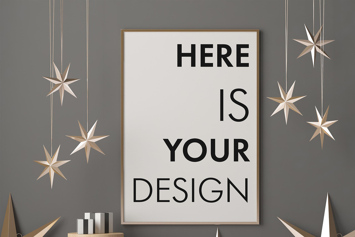30 CHRISTMAS MOCKUPS. MEGABUNDLE, a Print Template by FilL239 (Photo 22 of 31)