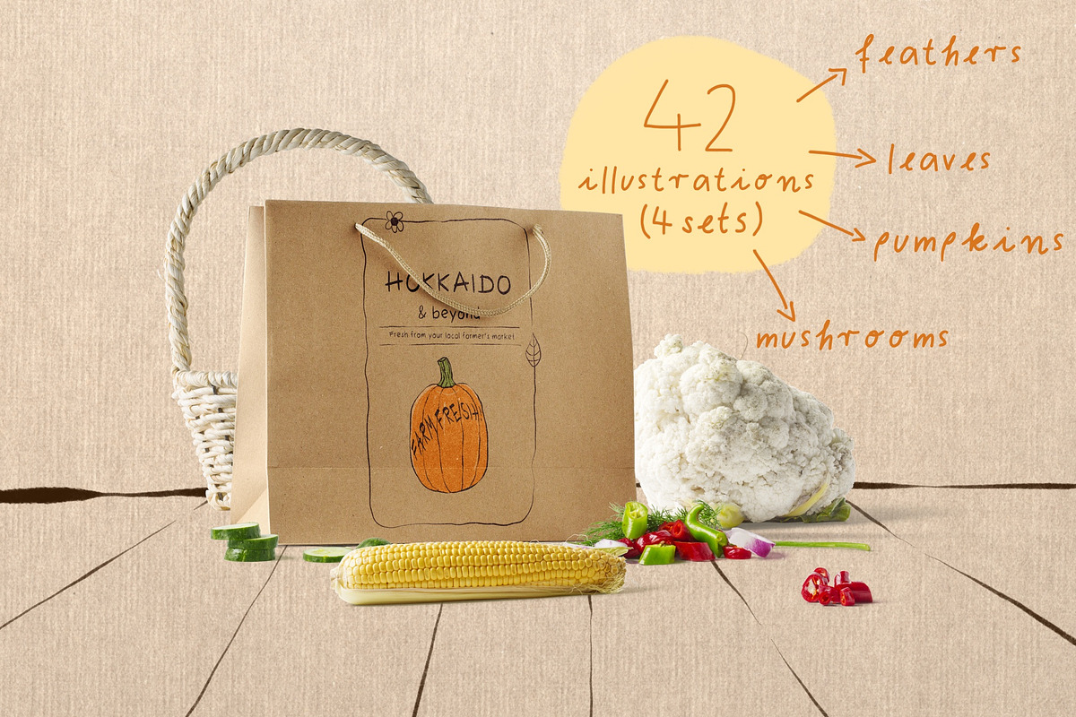 First days of fall - Illustrations, a Decorative Illustration by LAFOLO (Photo 2 of 5)