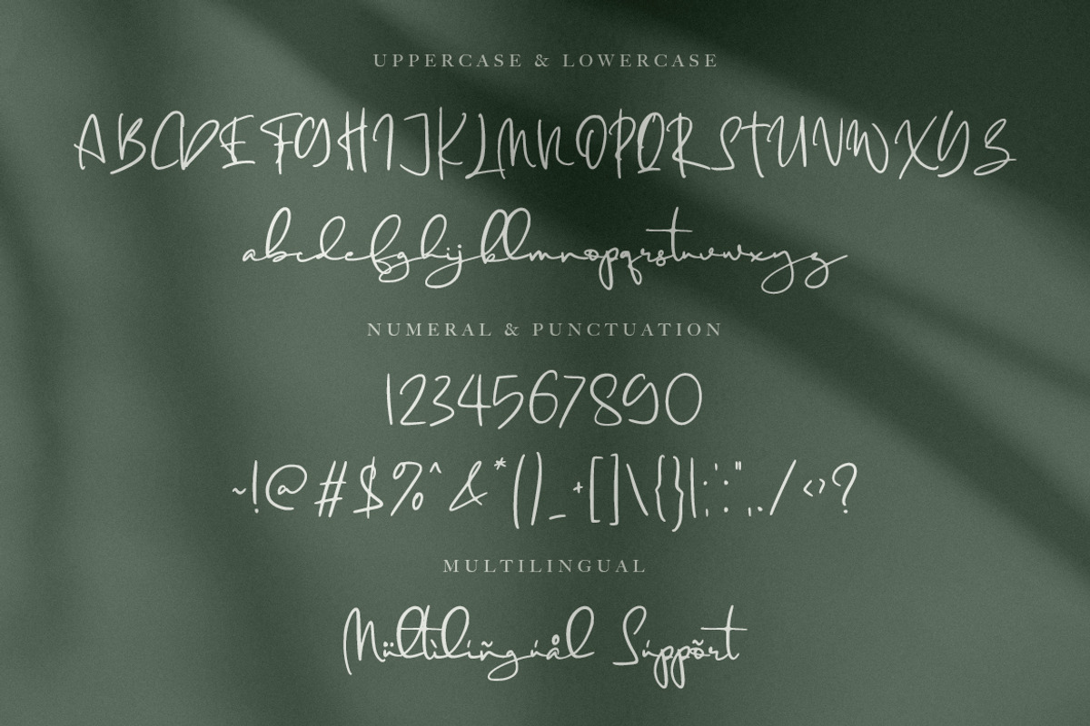 Kinderly - a Handwritten Font, a Script Font by Vava Aryanto (Photo 11 of 11)