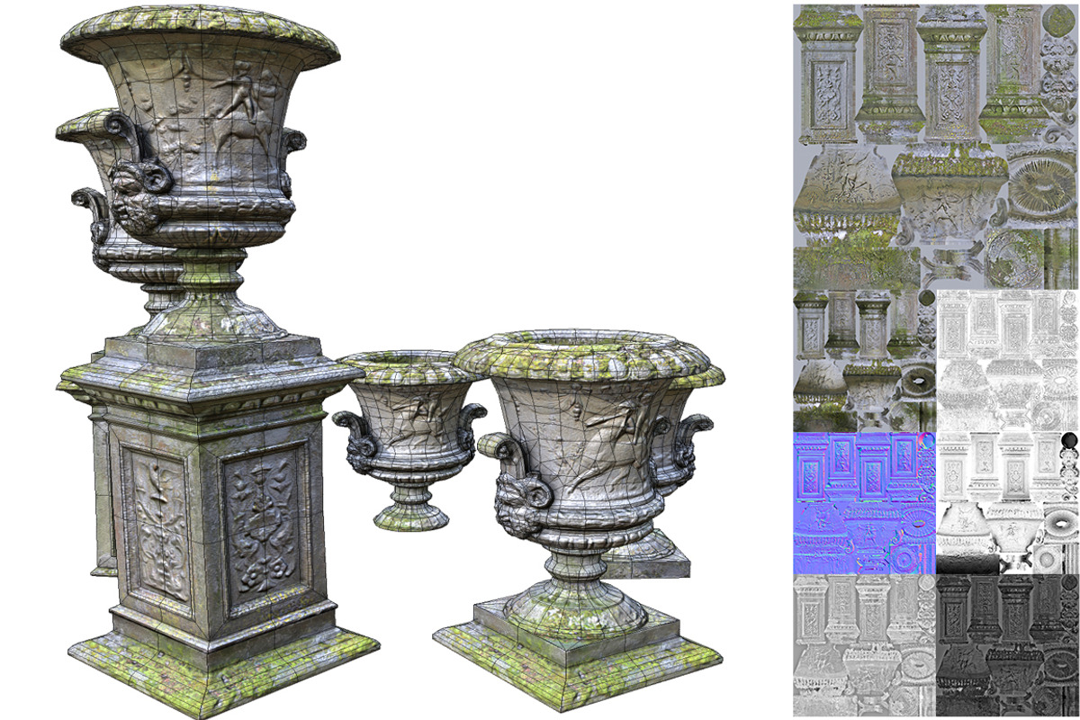 Vase from park, an Environmental 3D Model by Beatheart Creative Studio (Photo 9 of 14)