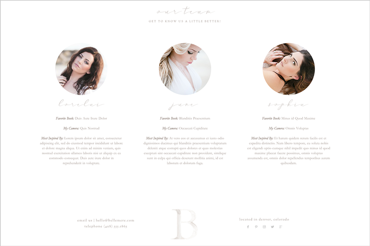 Belle Mère Prophoto 7 Template, a Websites & App Template by Red Met Yellow Creative (Photo 11 of 23)