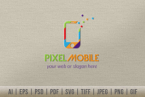Pixel Mobile Logo