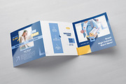 Education Square Trifold Brochure, a Brochure Template by Designsoul14 (Thumbnail 5 of 5)