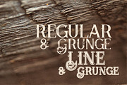 Demonius - 4 Vintage Fonts, a Font by JumboDesign (Thumbnail 3 of 5)