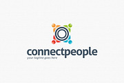 Connect People Logo Template, a Branding & Logo Template by PixaSquare (Thumbnail 2 of 5)