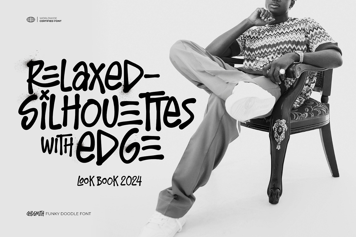 Collsmith - Funky Doodle Font, a Handwritten Font by ikiiko (Photo 5 of 7)