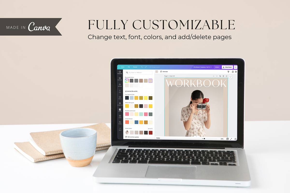 Ebook Workbook Guide Book Template, a Magazine Template by ShopRShop (Photo 9 of 10)