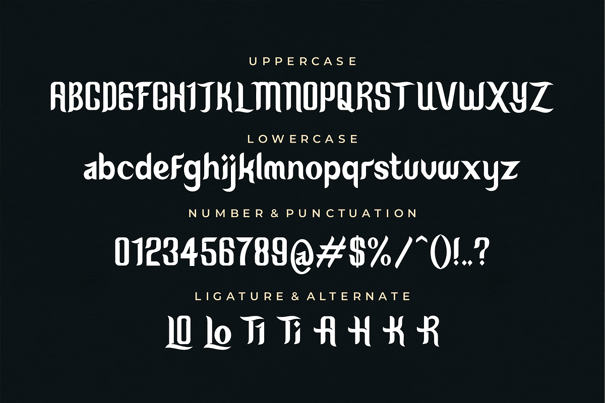 Khalifah Stylish Display, a Font by muljanes (Photo 7 of 8)