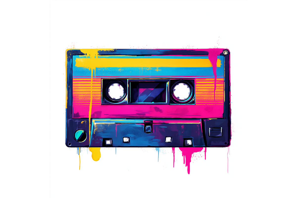Prompt Retro Technology Sublimation, a Decorative Illustration by Creative design (Photo 2 of 7)