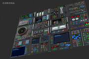 Control panel pack, an Object 3D Model by maxpsr (Thumbnail 5 of 12)