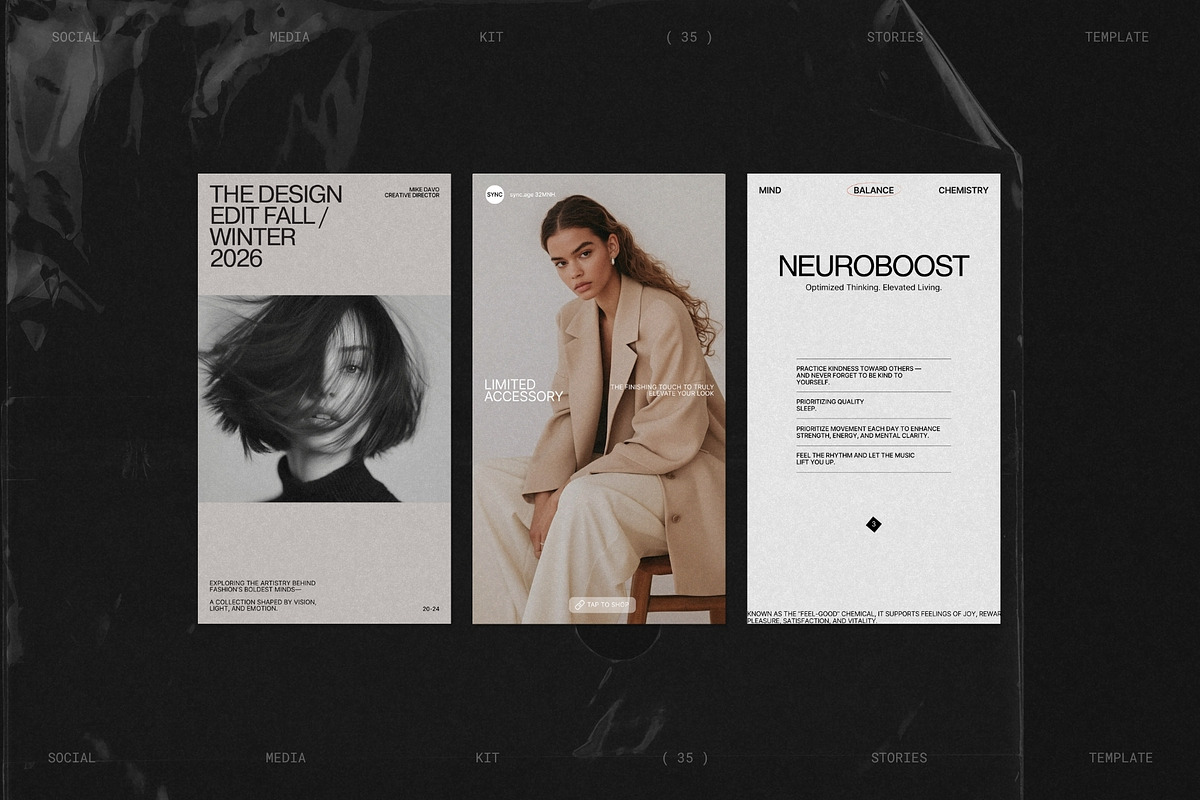 ELVO | Instagram Template (II), a Social Media Template by Prapti Design (Photo 3 of 10)