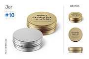 Cosmetic jar mockups bundle, a Packaging Mockup by Smarty Mockups (Thumbnail 15 of 28)