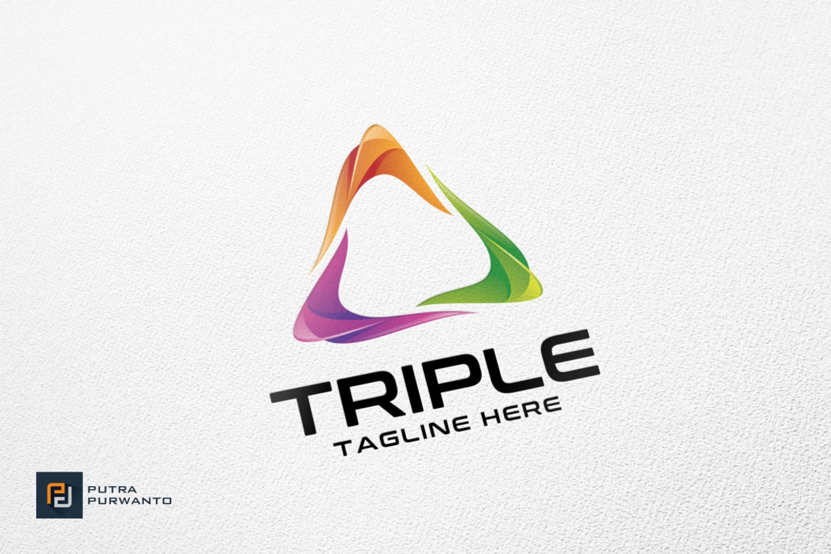 Triple - Logo Template, a Branding & Logo Template by putra_purwanto