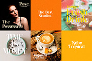 Borisna - Modern Display Serif Font, a Serif Font by Koplexs Studio (Thumbnail 5 of 18)
