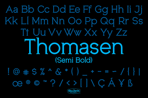 Thomasen Semi Bold