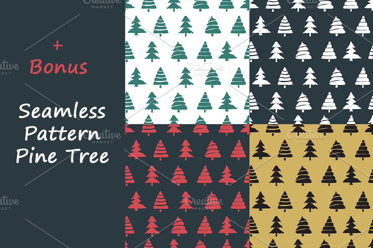 Doodles Christmas Tree Clipart, a Graphic by IRSYART (Photo 4 of 8)