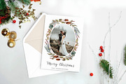 Christmas Card Photo Template, a Card Template by Nifty Template Studio (Thumbnail 2 of 6)