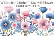 Whimsical Mother’s Day wildflower, an Illustration by Designworld (Thumbnail 1 of 8)