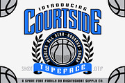 Courtside Typeface, a Font by MightySHORT (Thumbnail 1 of 7)
