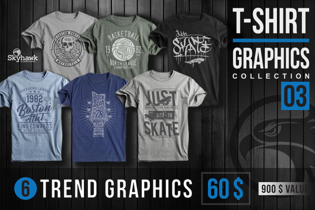 Tee shirt graphics collection, a Graphic by Skyhawk