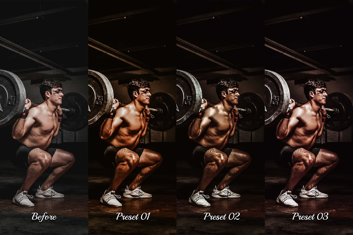 30 Gymmate LUT Collection, a Preset Add-On by 3Motional (Photo 9 of 10)