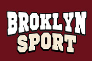 Brooklyn Sport – Bold Athletic Font, a Slab Serif Font by Fourteen Letter (Thumbnail 1 of 5)