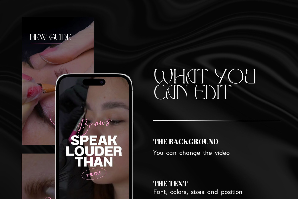 Brow Tech Instagram Video Reels, a Social Media Template by design4social (Photo 8 of 9)