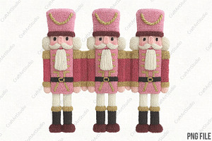 Trendy Christmas Crochet PNG, an Illustration by CraftArtStudio